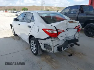 2015 Toyota Corolla L z VIN 2T1BURHE0FC363107, wystawiony jako IAAI lot #42148221 z przebiegiem 118 115 mil mil oraz . Historia ofert i sprzedaży dostępna na DreamBid. Obrazek 3.