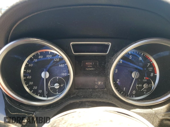 2014 Mercedes-Benz M 550 with VIN 4JGDA7DB5EA293085, listed as a Copart auction lot 56590465 with 122,491 mi miles and Clean title. Bid and sale history available at DreamBid. Image 9.