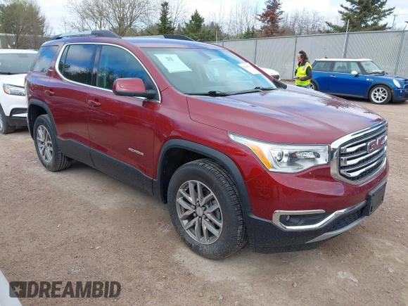 2018 GMC Acadia SLE with VIN 1GKKNLLS1JZ188764, listed as a IAAI auction lot 42148754 with 54,072 mi miles and . Bid and sale history available at DreamBid. Image 1.