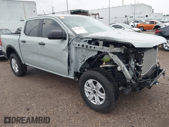 2024 Ford Ranger XL with VIN 1FTER4BH0RLE54346, listed as a IAAI auction lot 41160301 with 2,280 mi miles. Bid and sale history available at carsss.com. Image 1.