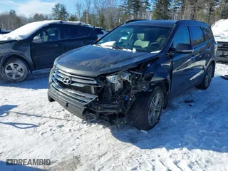 2014 Hyundai Santa Fe Limited with VIN KM8SNDHF2EU080049, listed as a IAAI auction lot 41622197 with 161,480 mi miles. Bid and sale history available at carsss.com. Image 6.