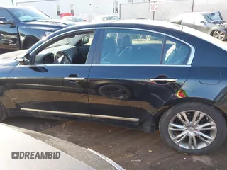 2011 Hyundai Genesis with VIN KMHGC4DF0BU114549, listed as a IAAI auction lot 41824114 with 142,970 mi miles. Bid and sale history available at carsss.com. Image 13.