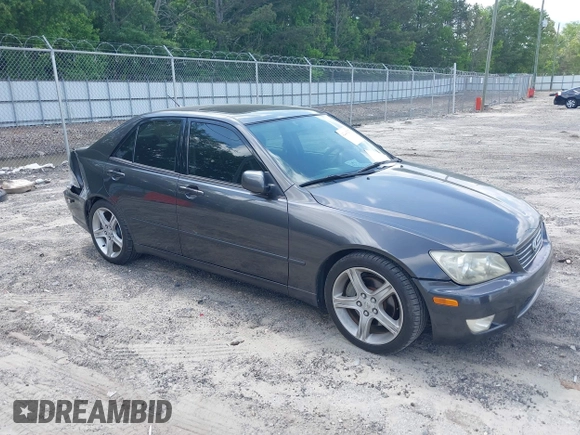 2001 Lexus IS 300/350 z VIN JTHBD182310010532, wystawiony jako IAAI lot #42149537 z przebiegiem 208 120 mil mil oraz . Historia ofert i sprzedaży dostępna na DreamBid. Obrazek 1.