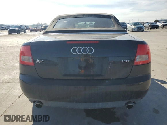 2003 Audi A4 1.8T with VIN WAUAC48H23K019474, listed as a Copart auction lot 89277255 with 99,962 mi miles and Clean Title. Bid and sale history available at carsss.com. Image 6.