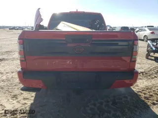 2025 Nissan Frontier SV with VIN 1N6ED1EJ0SN618133, listed as a Copart auction lot 41854885 with 853 mi miles and Salvage Title. Bid and sale history available at carsss.com. Image 6.