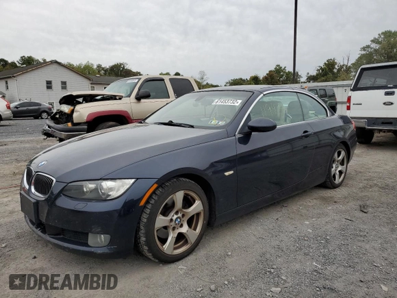 2008 BMW 3 Series 328i with VIN WBAWR33558P151599, listed as a Copart auction lot 82855743 with 119,457 mi miles and Salvage Title. Bid and sale history available at carsss.com. Image 2.