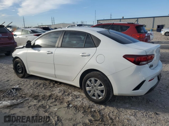 2023 Kia Rio S with VIN 3KPA24AD8PE606316, listed as a Copart auction lot 47291025 with 13,683 mi miles and Salvage Title. Bid and sale history available at carsss.com. Image 2.