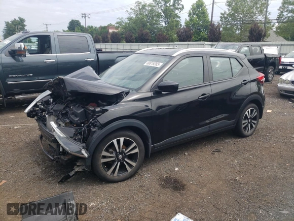 2018 Nissan Kicks SV с VIN 3N1CP5CU8JL543155, выставлен на аукционе Copart как лот 60819285 с пробегом Не указан миль и Списание • Salvage title. История ставок и продаж доступна на DreamBid. Изображение 1.