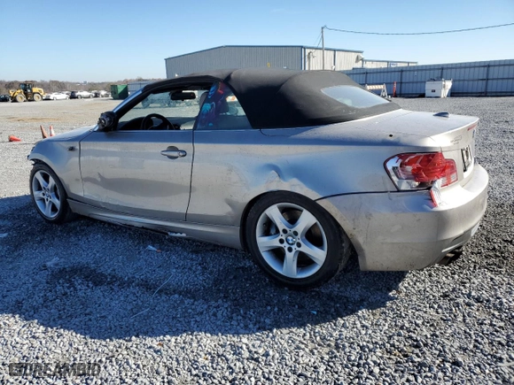 2008 BMW 1 Series 135i with VIN WBAUN93568VK40034, listed as a Copart auction lot 81903054 with 180,935 mi miles and Salvage Title. Bid and sale history available at carsss.com. Image 2.