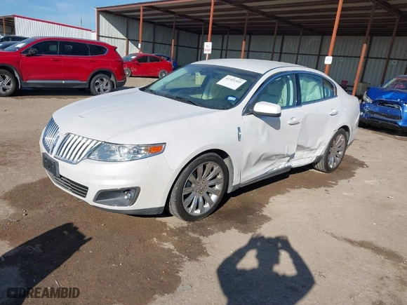 2011 Lincoln MKS with VIN 1LNHL9DR9BG601968, listed as a IAAI auction lot 41351552 with 78406 miles. Bid and sale history available at carsss.com. Image 2.