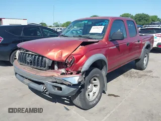 2002 Toyota Tacoma PreRunner with VIN 5TEGN92N82Z050080, listed as a IAAI auction lot 41998279 with 243,881 mi miles and . Bid and sale history available at DreamBid. Image 18.
