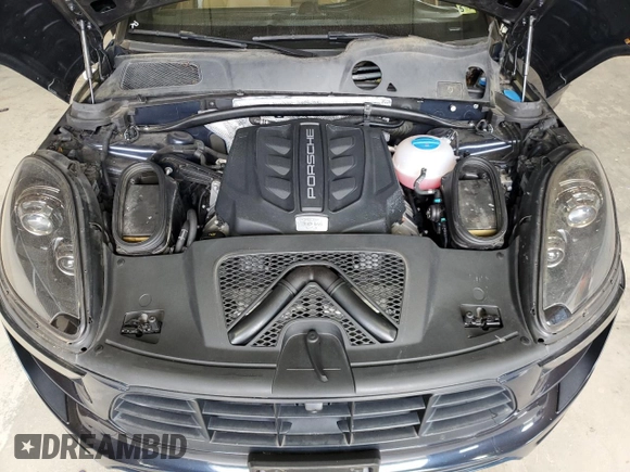2018 Porsche Macan GTS with VIN WP1AG2A50JLB61808, listed as a Copart auction lot 59893815 with 58,165 mi miles and Salvage title. Bid and sale history available at DreamBid. Image 12.