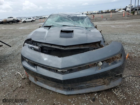 2015 Chevrolet Camaro SS with VIN 2G1FK1EJXF9104630, listed as a Copart auction lot 49088205 with 11,279 mi miles and Salvage Title. Bid and sale history available at carsss.com. Image 5.
