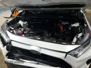 2021 Toyota RAV4 Hybrid LE with VIN 4T3B6RFV0MU050204, listed as a Copart auction lot 50768195 with 76,508 mi miles and Salvage Title. Bid and sale history available at carsss.com. Image 12.