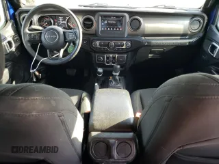 2019 Jeep Wrangler Unlimited Sport S with VIN 1C4HJXDG6KW582301, listed as a Copart auction lot 43180525 with 64,477 mi miles and Salvage title. Bid and sale history available at DreamBid. Image 8.