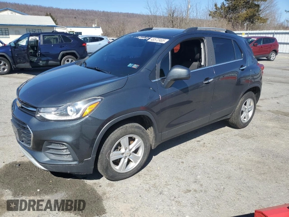 2018 Chevrolet Trax LT with VIN KL7CJPSB1JB718869, listed as a Copart auction lot 48572465 with 106,500 mi miles and Salvage Title. Bid and sale history available at carsss.com. Image 1.