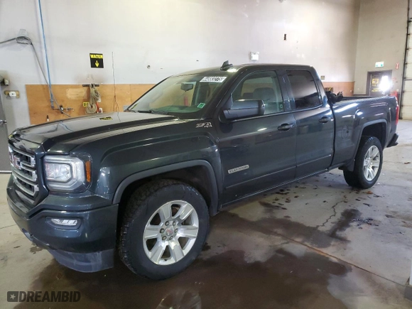2018 GMC Sierra 1500 SLE with VIN 1GTV2MEC0JZ112384, listed as a Copart auction lot 44883275 with 163,215 mi miles and Clean Title. Bid and sale history available at carsss.com. Image 1.
