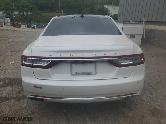 2018 Lincoln Continental Select with VIN 1LN6L9TK1J5601632, listed as a Copart auction lot 72309624 with 110,029 mi miles and Salvage Title. Bid and sale history available at carsss.com. Image 6.