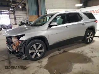 2018 Chevrolet Traverse LT z VIN 1GNEVHKW0JJ250252, wystawiony jako Copart lot #55965095 z przebiegiem 116 794 mil mil oraz Szkoda całkowita • Salvage title. Historia ofert i sprzedaży dostępna na DreamBid. Obrazek 1.