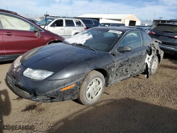 2002 Saturn SC 3dr with VIN 1G8ZY14702Z107166, listed as a Copart auction lot 87435474 with 178,319 mi miles and Salvage Title. Bid and sale history available at carsss.com. Image 1.