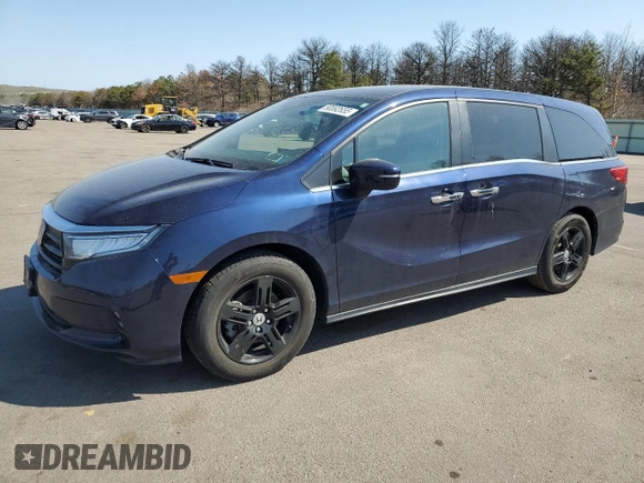 2022 Honda Odyssey z VIN NY76524, wystawiony jako Copart lot #50892655 z przebiegiem 31 852 mil mil oraz Szkoda całkowita • Salvage title. Historia ofert i sprzedaży dostępna na DreamBid. Obrazek 1.