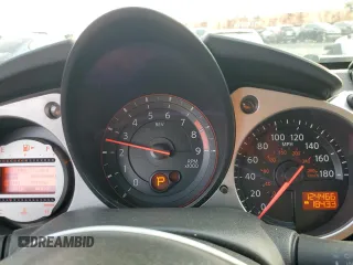 2011 Nissan 370Z Touring with VIN JN1AZ4EH6BM550267, listed as a Copart auction lot 82245804 with 124,466 mi miles and Salvage Title. Bid and sale history available at carsss.com. Image 9.