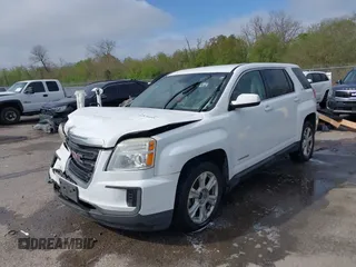 2017 GMC Terrain SLE with VIN 2GKALMEK6H6325093, listed as a IAAI auction lot 41876055 with 100,246 mi miles and . Bid and sale history available at carsss.com. Image 2.