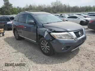 2014 Nissan Pathfinder SV with VIN 5N1AR2MM8EC722191, listed as a Copart auction lot 50020265 with 137,938 mi miles and Salvage Title. Bid and sale history available at carsss.com. Image 4.