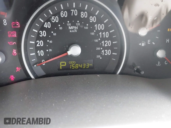 2012 Kia Sedona LX with VIN KNDMG4C72C6493162, listed as a IAAI auction lot 42012760 with 158,433 mi miles. Bid and sale history available at carsss.com. Image 7.