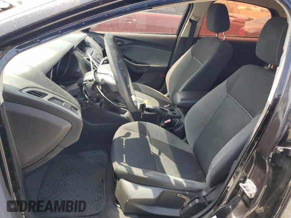 2012 Ford Focus SE with VIN 1FAHP3F22CL372232, listed as a Copart auction lot 59637645 with 134,337 mi miles and Salvage title. Bid and sale history available at DreamBid. Image 7.