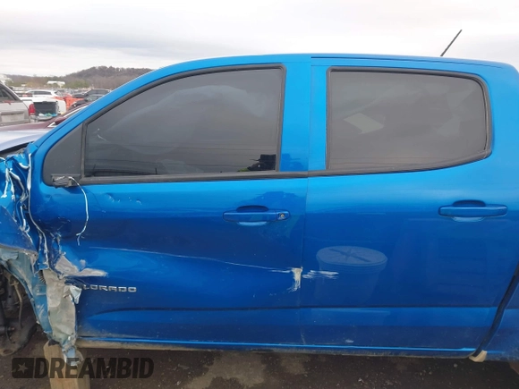 2022 Chevrolet Colorado 2WD Work Truck with VIN 1GCGSBEA9N1313622, listed as a IAAI auction lot 41084460 with 70,089 mi miles and . Bid and sale history available at DreamBid. Image 15.