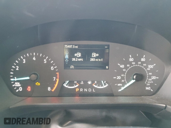 2022 Ford Escape SE with VIN 1FMCU9G66NUA72798, listed as a Copart auction lot 55457875 with 75,497 mi miles and Clean Title. Bid and sale history available at DreamBid. Image 9.