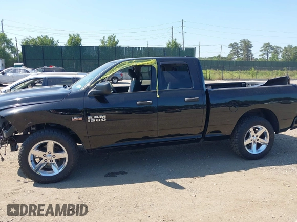 2014 Ram 1500 Tradesman with VIN 1C6RR7FT3ES380655, listed as a IAAI auction lot 42530131 with 96,370 mi miles and . Bid and sale history available at DreamBid. Image 14.