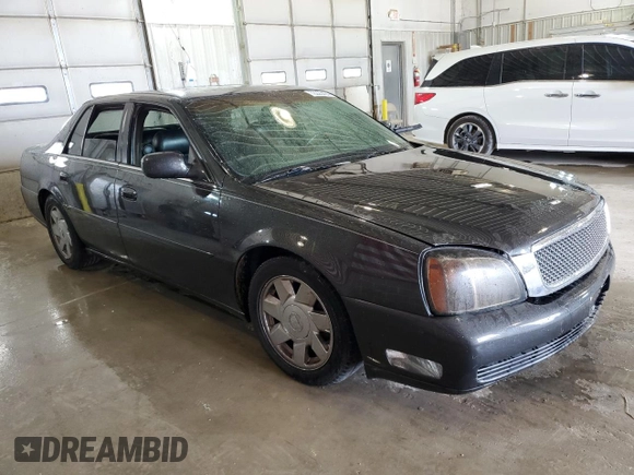 2002 Cadillac DeVille DTS with VIN 1G6KF57962U230178, listed as a Copart auction lot 72225424 with 0 mi miles and Salvage Title. Bid and sale history available at carsss.com. Image 4.