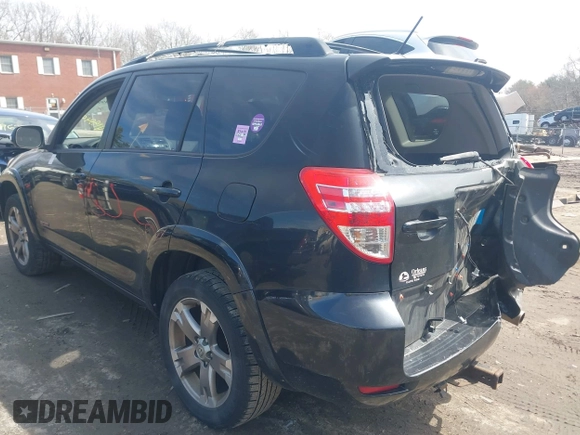 2011 Toyota RAV4 Sport with VIN JTMRK4DV2B5100735, listed as a IAAI auction lot 41954993 with 330,332 mi miles. Bid and sale history available at carsss.com. Image 3.