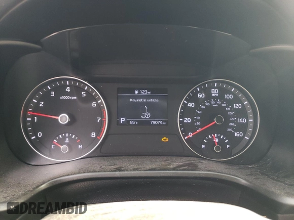 2021 Kia Forte GT-Line with VIN 3KPF34AD7ME340561, listed as a Copart auction lot 58385175 with 79,074 mi miles and Non repairable. Bid and sale history available at DreamBid. Image 9.