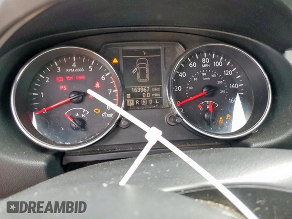 2011 Nissan Rogue SV z VIN JN8AS5MT6BW164860, wystawiony jako Copart lot #56152255 z przebiegiem 163 967 mil mil oraz Szkoda całkowita • Salvage title. Historia ofert i sprzedaży dostępna na DreamBid. Obrazek 9.