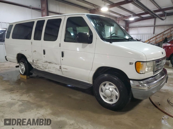 2002 Ford Econoline Passenger XL с VIN 1FBSS31S52HA39048, выставлен на аукционе Copart как лот 87632735 с пробегом 166 850 миль миль и Списание • Salvage title. История ставок и продаж доступна на DreamBid. Изображение 4.