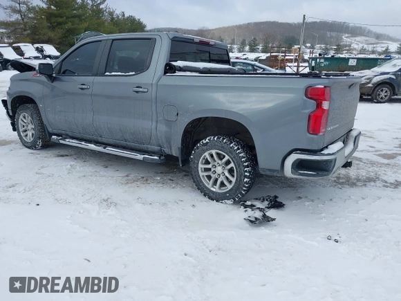 2021 Chevrolet Silverado 1500 LT with VIN 1GCUYDET7MZ134591, listed as a IAAI auction lot 41261339 with 69,601 mi miles. Bid and sale history available at carsss.com. Image 3.
