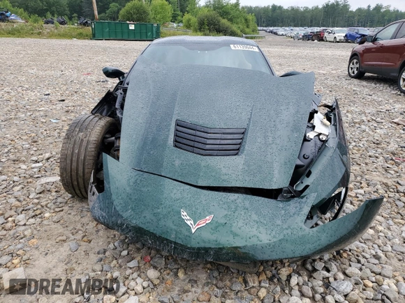 2014 Chevrolet Corvette 2LT with VIN 1G1YC2D7XE5127466, listed as a Copart auction lot 61139044 with 14,515 mi miles and Salvage Title. Bid and sale history available at carsss.com. Image 5.