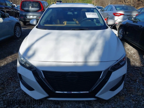 2021 Nissan Sentra SV with VIN 3N1AB8CV3MY321680, listed as a IAAI auction lot 41875810 with 58,473 mi miles and . Bid and sale history available at DreamBid. Image 13.