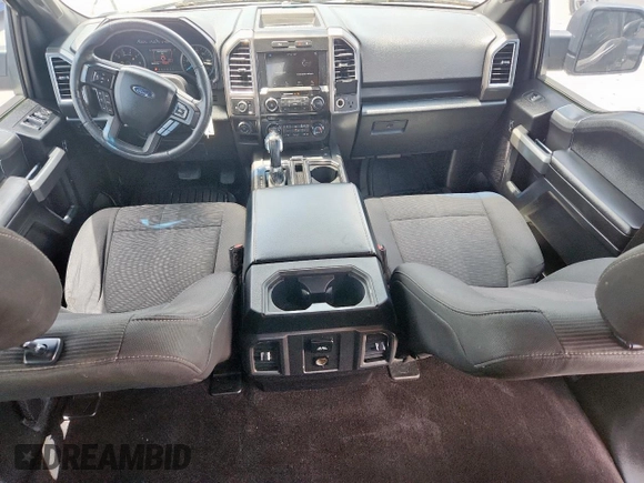 2016 Ford F-150 XL with VIN 1FTEW1CP5GKF31048, listed as a Copart auction lot 61764705 with 162,457 mi miles and Salvage title. Bid and sale history available at DreamBid. Image 8.