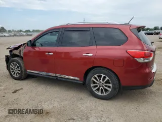 2015 Nissan Pathfinder SL with VIN 5N1AR2MM5FC675140, listed as a Copart auction lot 64462805 with 186,797 mi miles and Clean title. Bid and sale history available at DreamBid. Image 2.