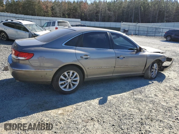 2008 Hyundai Azera Limited with VIN KMHFC46F18A318487, listed as a Copart auction lot 42426735 with Not Provided miles and Salvage Title. Bid and sale history available at DreamBid. Image 3.