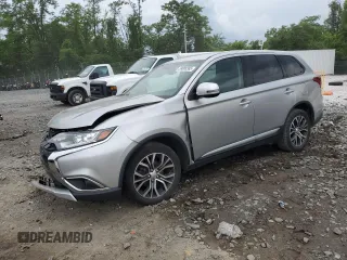 2018 Mitsubishi Outlander ES z VIN JA4AZ3A35JJ003423, wystawiony jako Copart lot #59008385 z przebiegiem 105 527 mil mil oraz Czysty tytuł • Clean title. Historia ofert i sprzedaży dostępna na DreamBid. Obrazek 1.