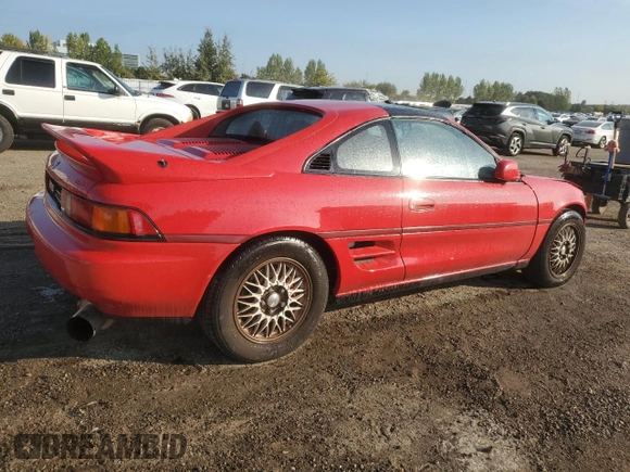 1993 Toyota MR2 z VIN JT2SW22P2P0063195, wystawiony jako Copart lot #68921224 z przebiegiem 155 528 mil mil oraz Czysty tytuł • Clean title. Historia ofert i sprzedaży dostępna na DreamBid. Obrazek 3.