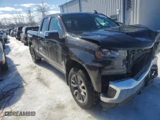 2019 Chevrolet Silverado 1500 LT with VIN 1GCRYDED6KZ242616, listed as a Copart auction lot 46619455 with 87,677 mi miles and Salvage Title. Bid and sale history available at carsss.com. Image 4.