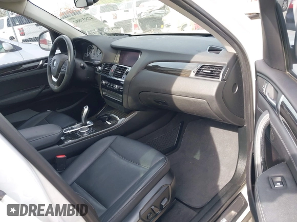 2016 BMW X3 xDrive28i with VIN 5UXWX9C58G0D95249, listed as a IAAI auction lot 42037882 with 85,255 mi miles and . Bid and sale history available at DreamBid. Image 5.