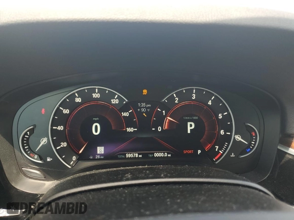 2019 BMW 5 Series 530i z VIN WBAJA5C59KWW41067, wystawiony jako Copart lot #54488765 z przebiegiem 59 578 mil mil oraz Szkoda całkowita • Salvage title. Historia ofert i sprzedaży dostępna na DreamBid. Obrazek 9.