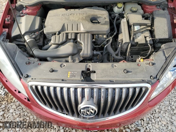 2012 Buick Verano with VIN 1G4PP5SK5C4208891, listed as a Copart auction lot 52537515 with 166,511 mi miles and Salvage title. Bid and sale history available at DreamBid. Image 12.